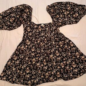 Altar’d State Floral Baby Doll Dress